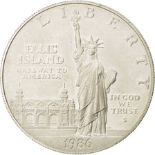 Stati Uniti, Dollar, 1986, U.S. Mint, San Francisco, SPL-, Argento, KM:214