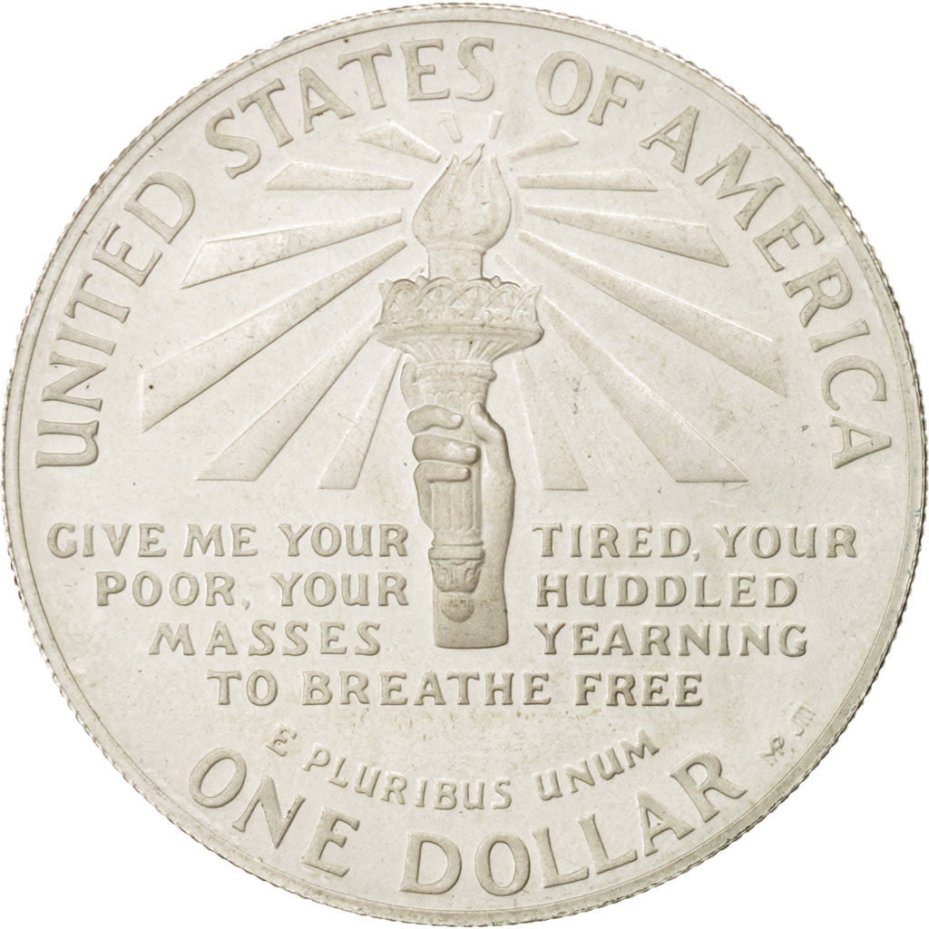 Stati Uniti, Dollar, 1986, U.S. Mint, San Francisco, SPL-, Argento, KM:214