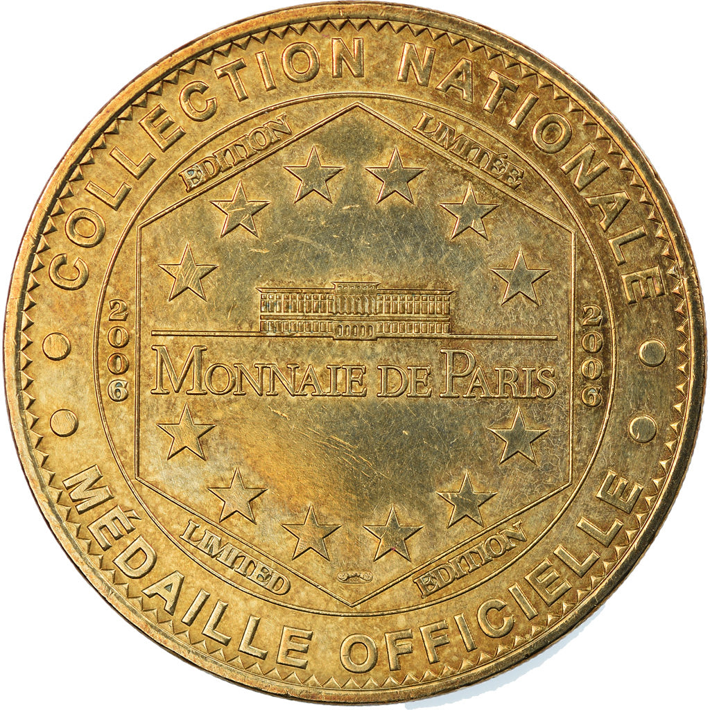 Francia, Token, Jetón turístico, Peaugres - Safari n°3 - Rhinocéros, Arts &