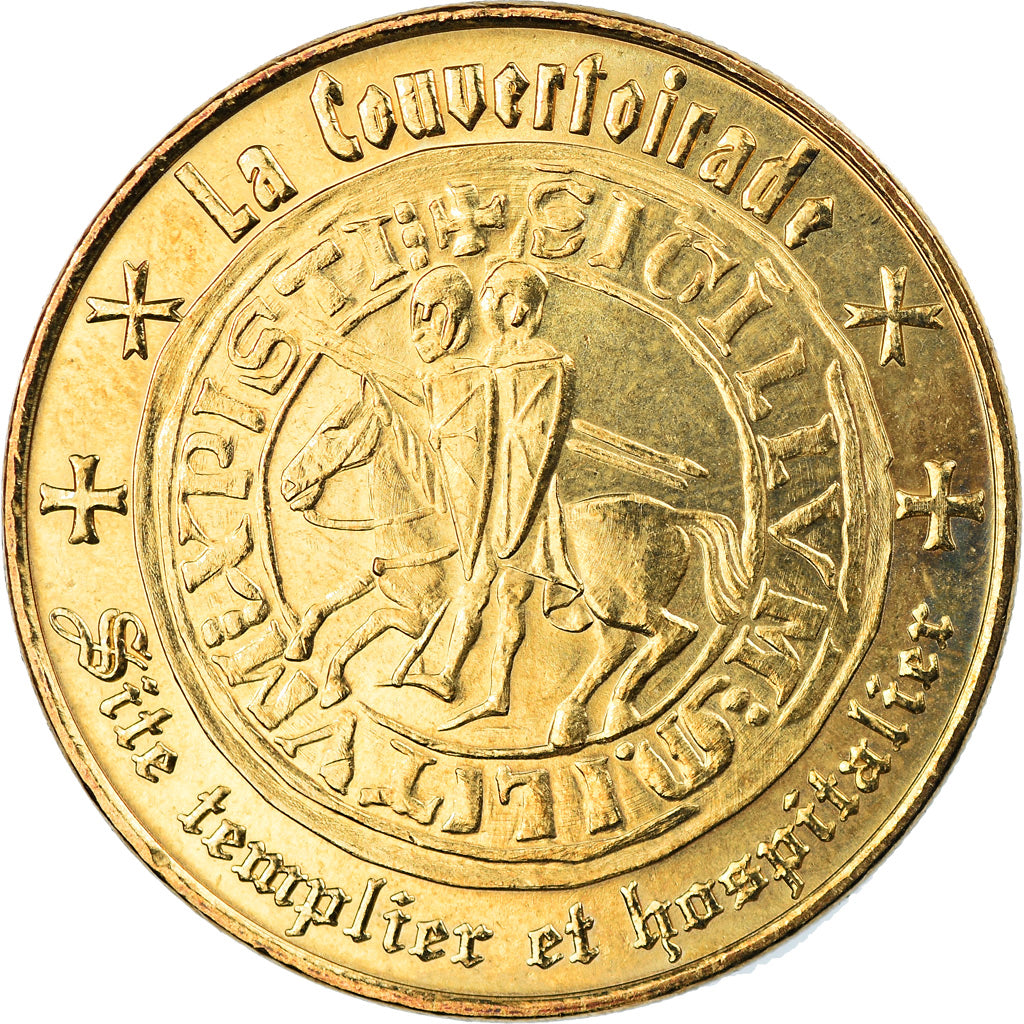 Francja, Token, Żeton turystyczny, La Couvertoirade - Site templier n°1