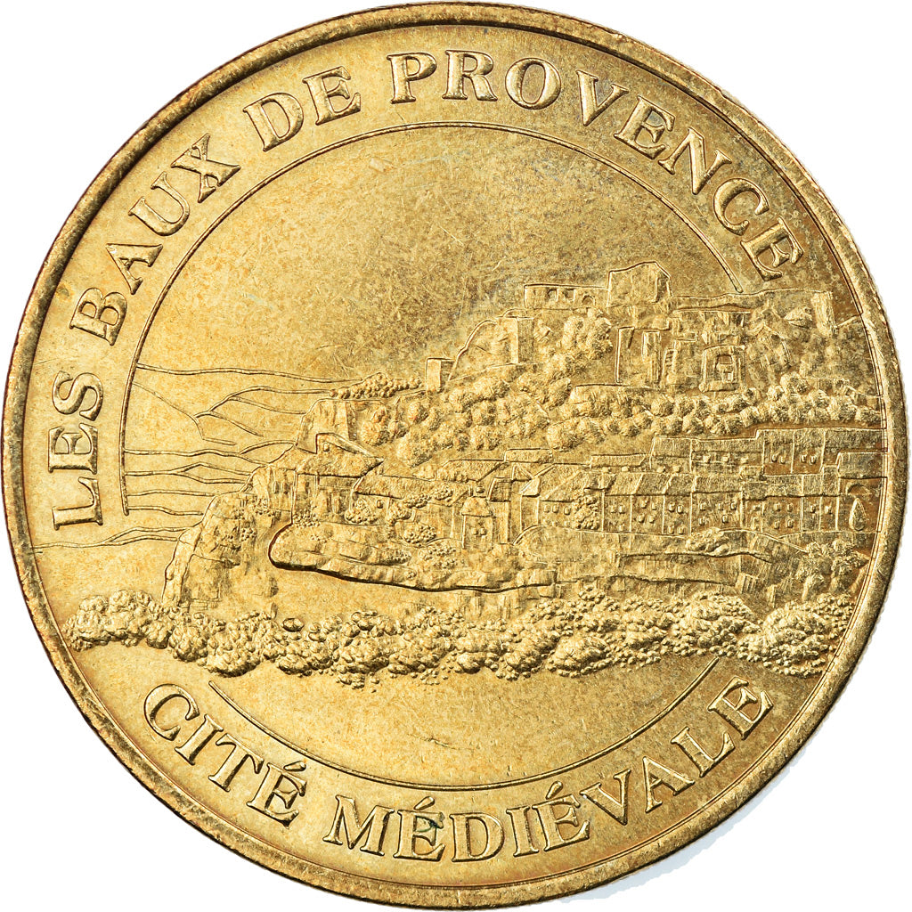 France, Jeton, Jeton Touristique, Les Baux de Provence - Cité médiévale, Arts