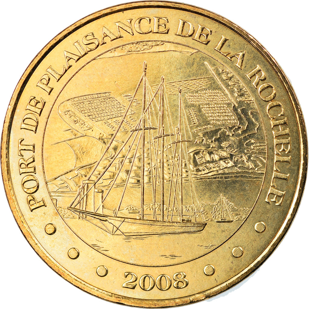 Francia, Token, Jetón turístico, La Rochelle - Port de plaisance, Arts &