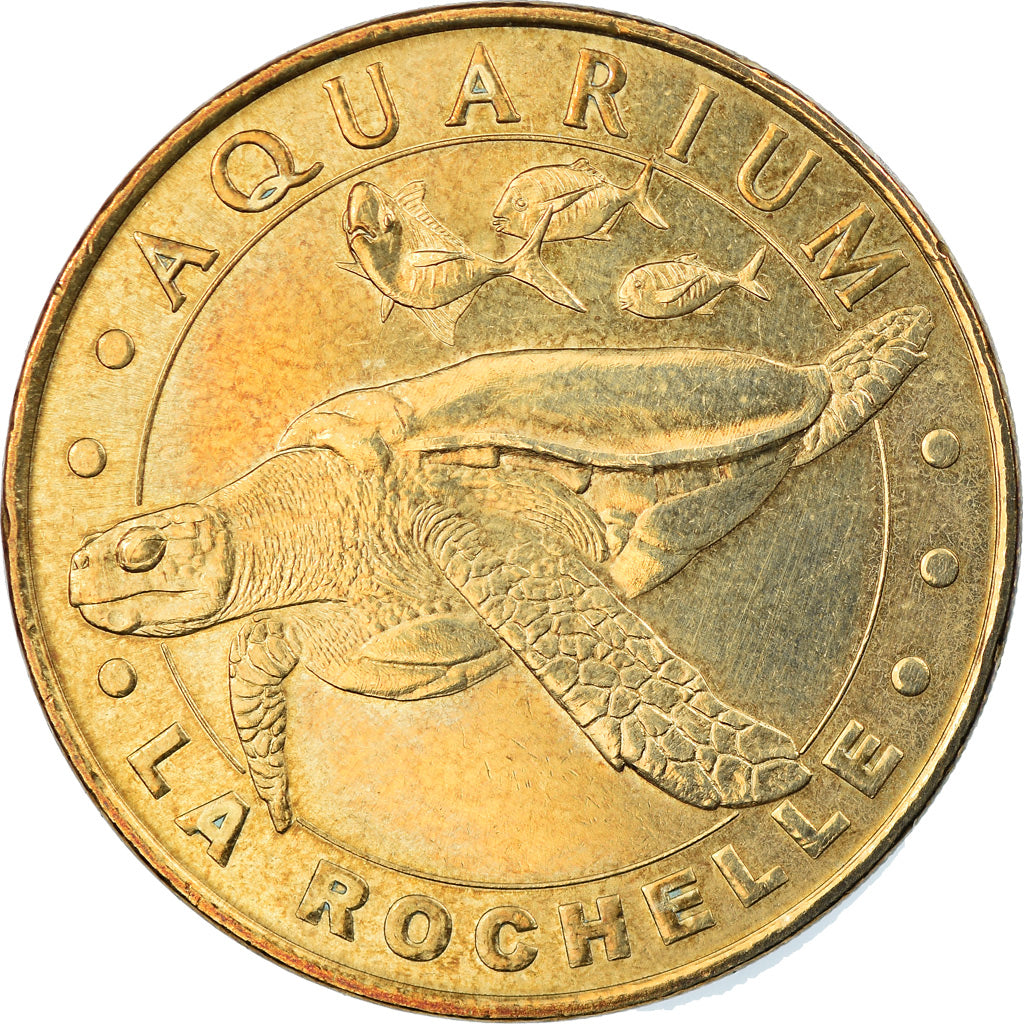 Francia, Token, Jetón turístico, La Rochelle - Aquarium n°2, Arts & Culture