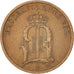 SWEDEN, 2 Ore, 1904, KM #746, EF(40-45), Bronze, 21, 4.10
