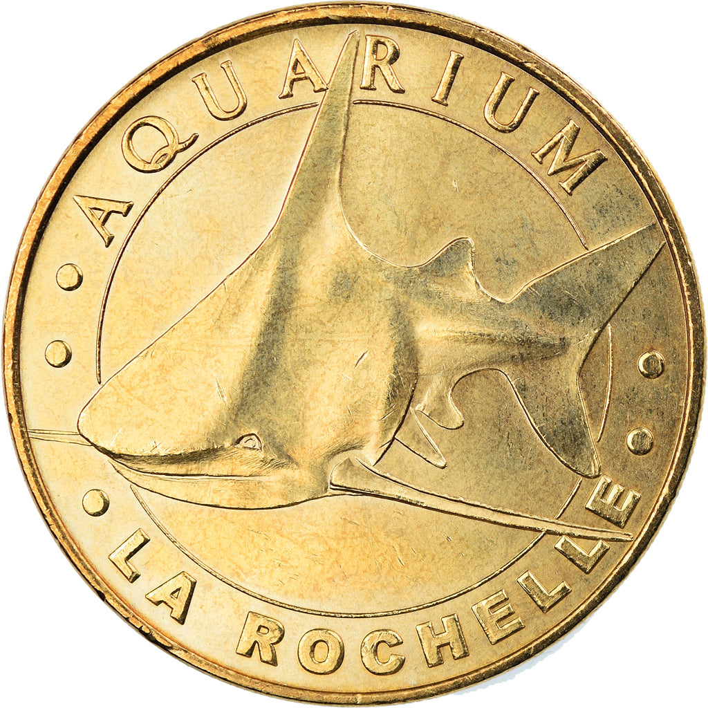 Francja, Token, Żeton turystyczny, La Rochelle - Aquarium n°1, Sztuka i