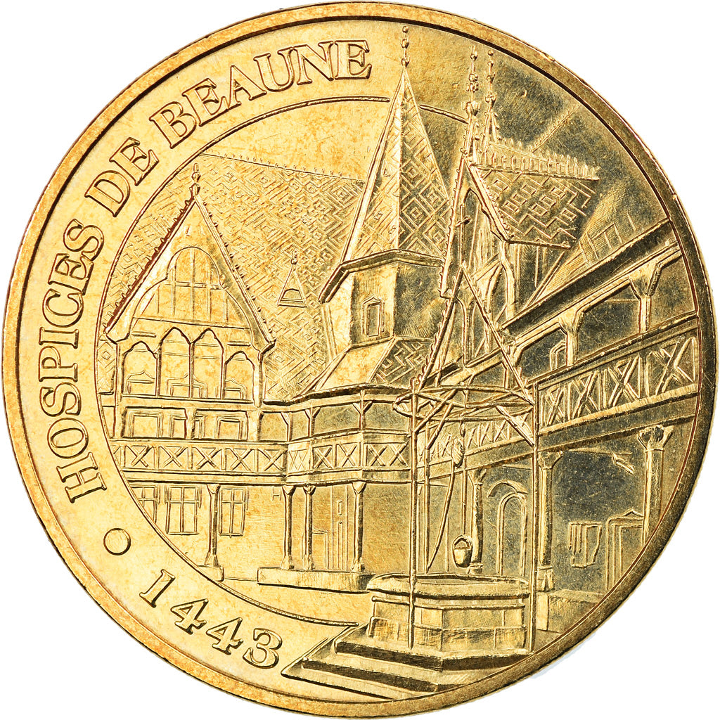 Francia, Token, Jetón turístico, Beaune -   Hospices 1443, Arts & Culture