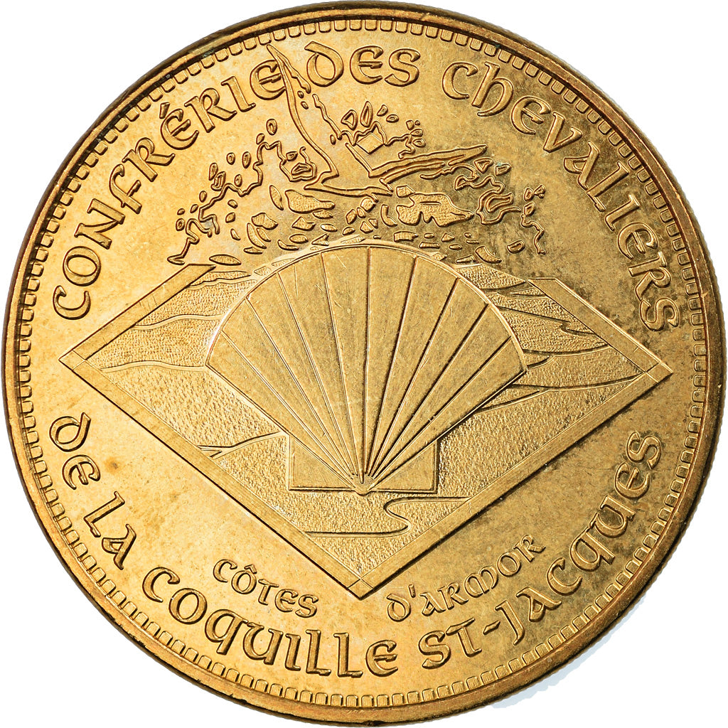 France, Token, Touristic token, Plérin - confrérie des chevaliers de la