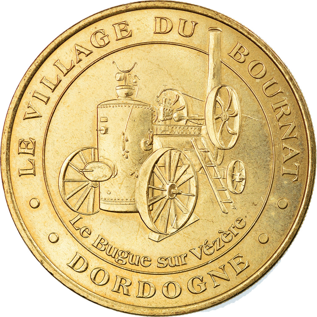 Francia, Token, Jetón turístico, Le Bugue - Village du Bournat, Arts &