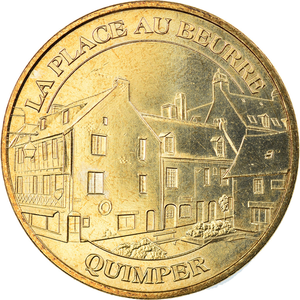 Francia, Token, Jetón turístico, 29/ Place au Beurre - Quimper, Arts &