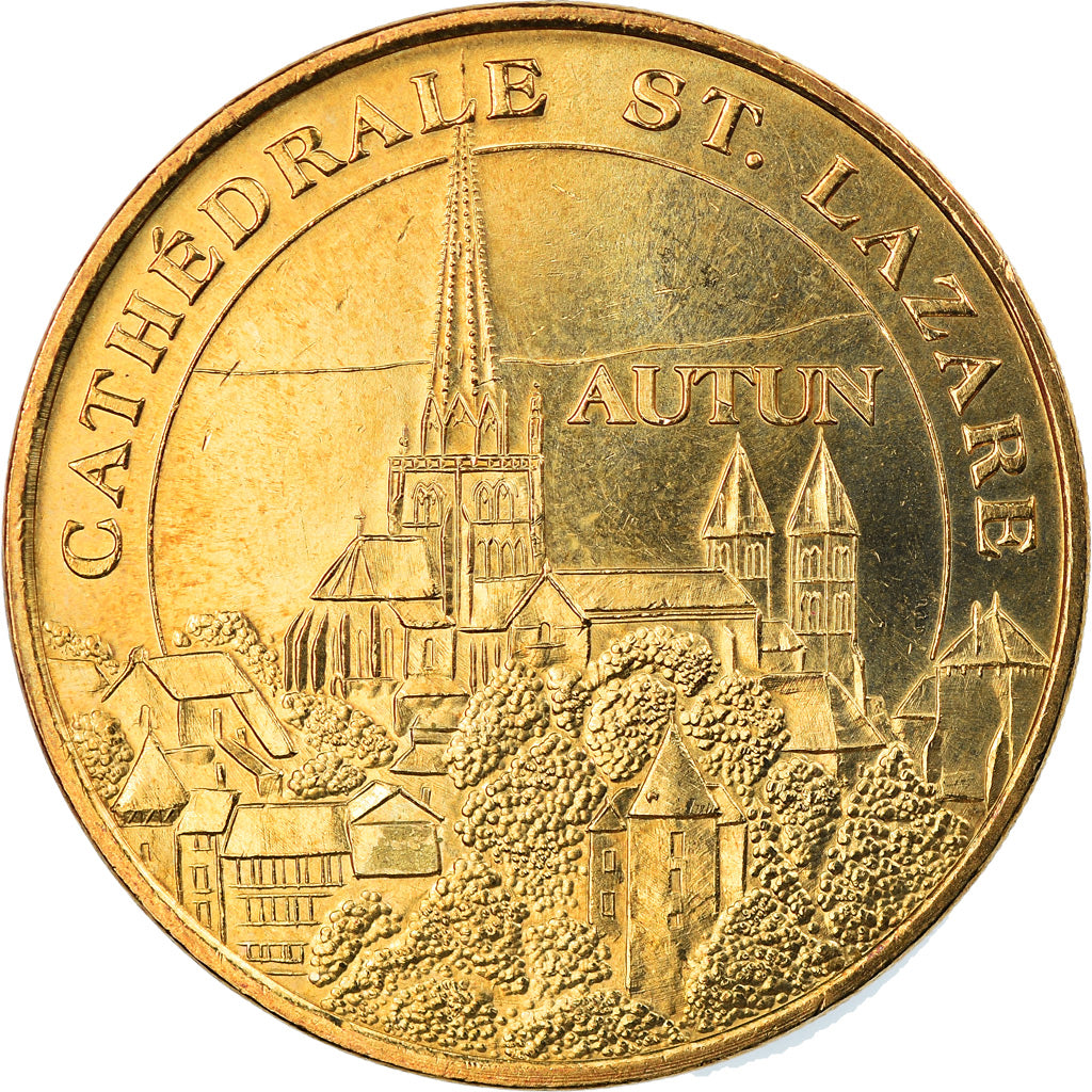 France, Jeton, Jeton Touristique, Autun - Cathédrale Saint-Lazare, Arts &