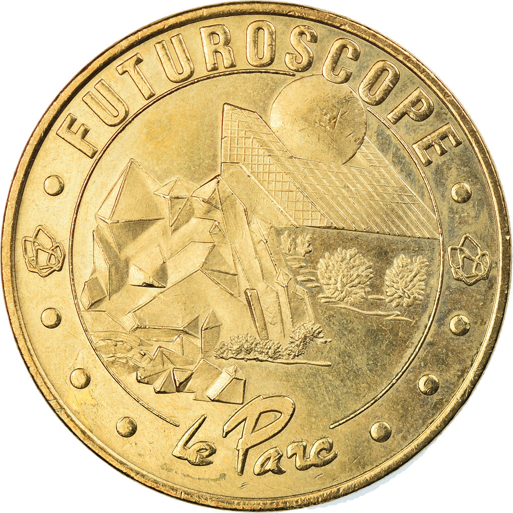 Frankreich, Token, Touristic token, Jaunay-Clan  Futuroscope n°2, Arts &