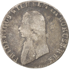 GERMAN STATES, 4 Groschen, 1803, KM #370, F(12-15), Silver, 4.80
