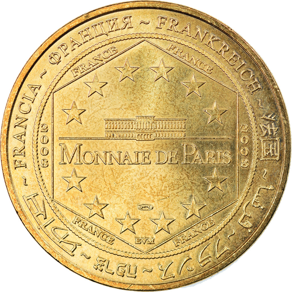 Francia, Token, Jetón turístico, 12/ Viaduc de Millau, Arts & Culture, 2008