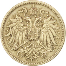 AUSTRIA, 10 Heller, 1915, KM #2822, EF(40-45), Copper-Nickel-Zinc, 19, 3.01