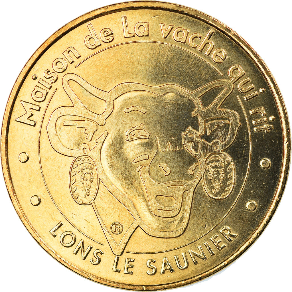 Frankrijk, Token, Toeristisch fiche, Lons-le Saunier -  Vache qui rit n°1, Arts