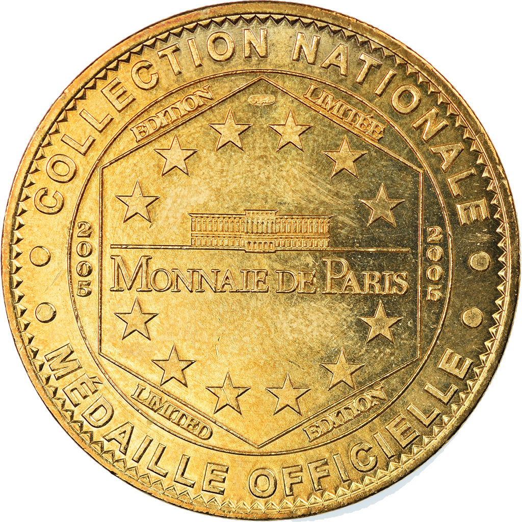 Francia, Token, Jetón turístico, Chambord - Chateau, Arts & Culture, 2005