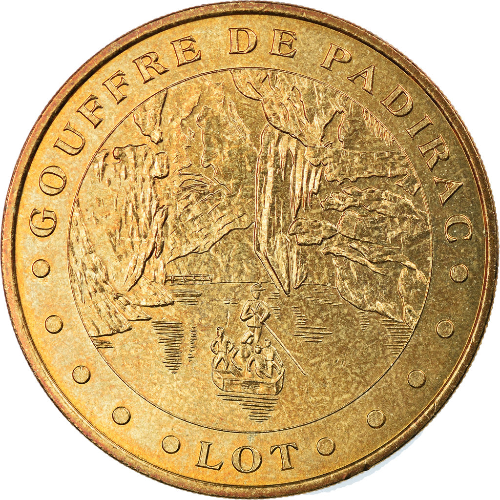 Francia, Token, Jetón turístico, Padirac - Le Gouffre n°1, Arts & Culture