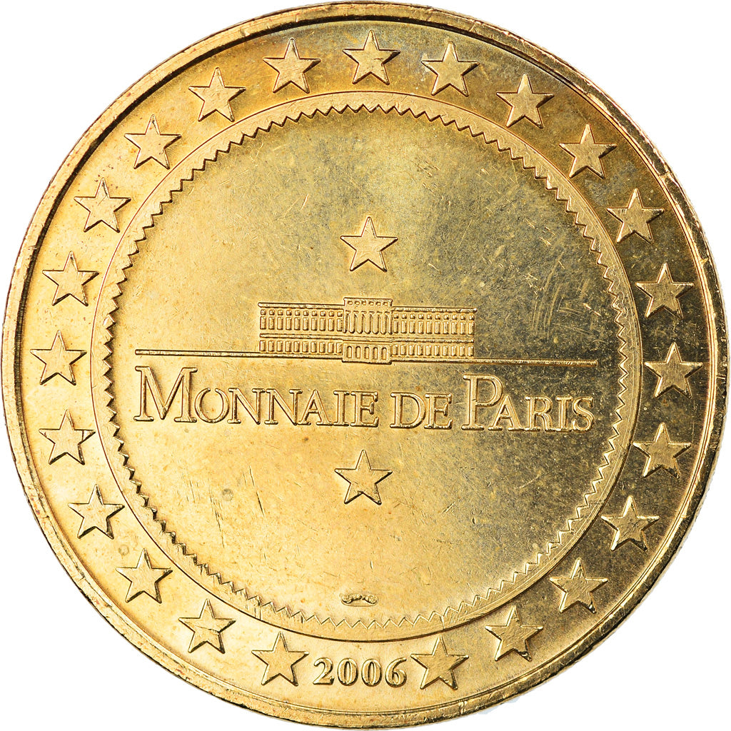 France, Token, Touristic token, Le-Mont-Saint-Michel - vue générale n°2, Arts