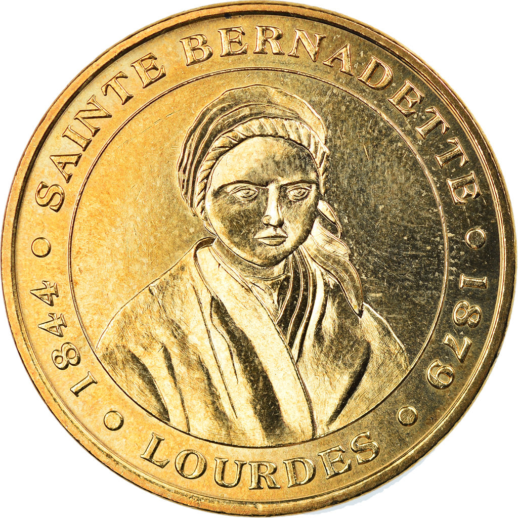 Francia, Token, Jetón turístico, Lourdes - Sainte Bernadette, Arts & Culture