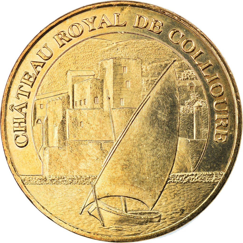 Francia, Token, Jetón turístico, 66/ Collioure - Le Château, Arts & Culture