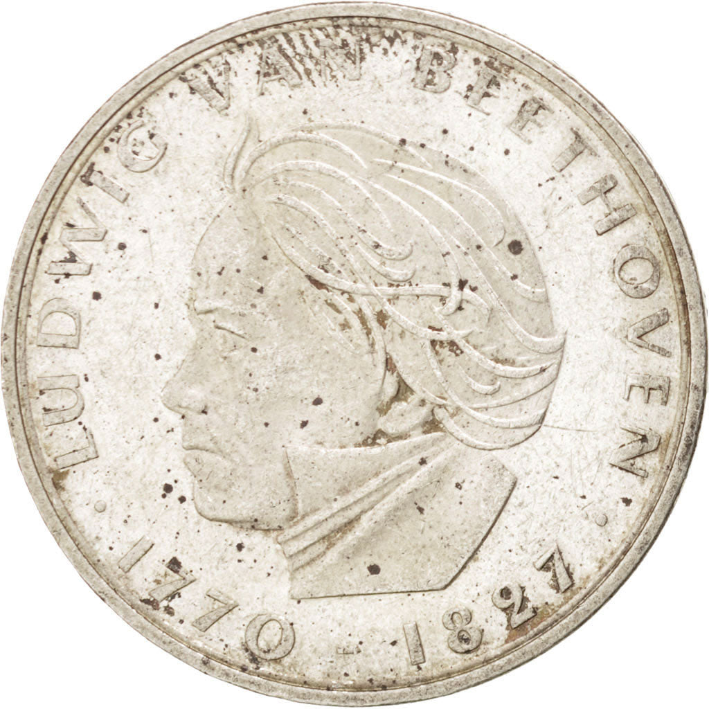 Coin, GERMANY - FEDERAL REPUBLIC, 5 Mark, 1970, Stuttgart, Germany, AU(55-58)