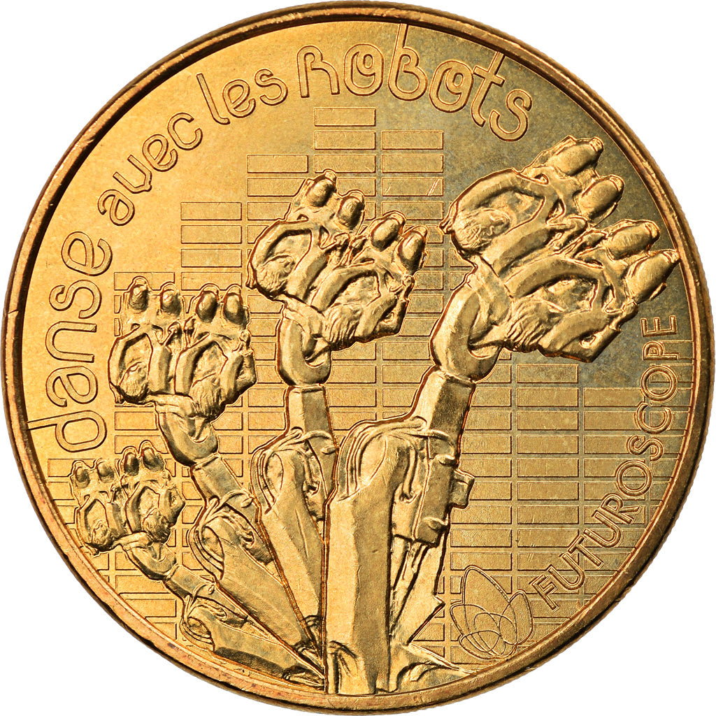 Francia, Token, Jetón turístico, Jaunay-Clan - Futuroscope n° 16 - Danse avec