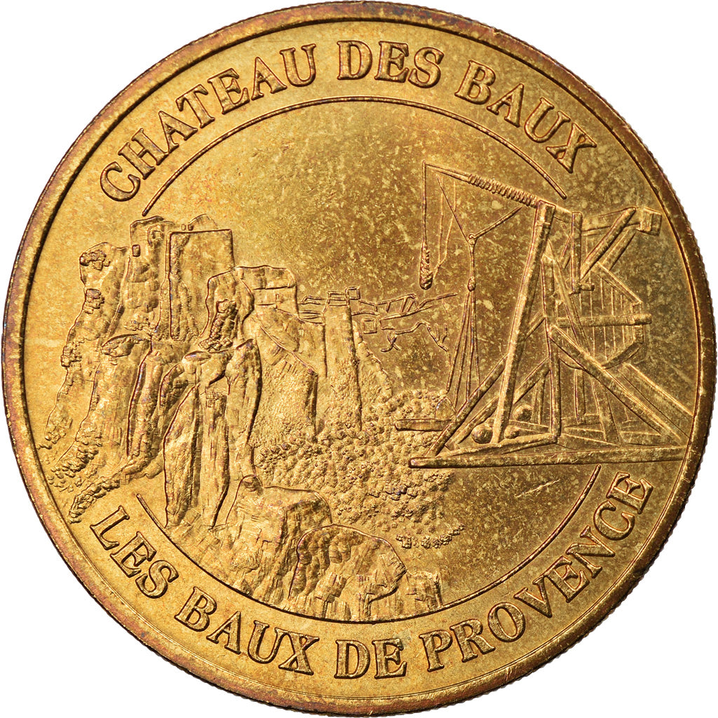 Francja, Token, Żeton turystyczny, Les Baux de Provence - Le Trébuchet, Sztuka