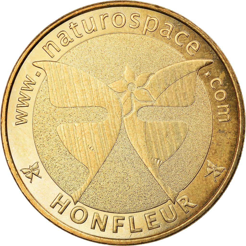France, Token, Touristic token, Honfleur - Naturospace n°1 - Papillon, Arts &