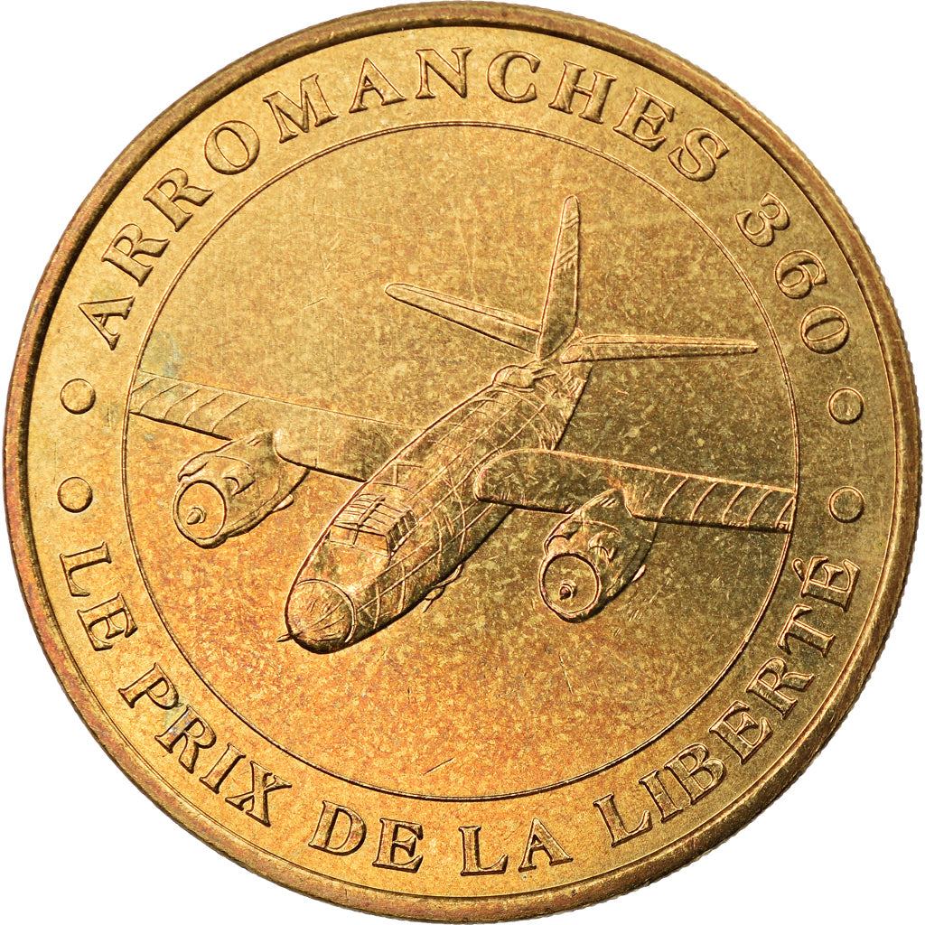 Francia, Token, Touristic token, Arromanches - 360 n°1, Arts & Culture, 2003