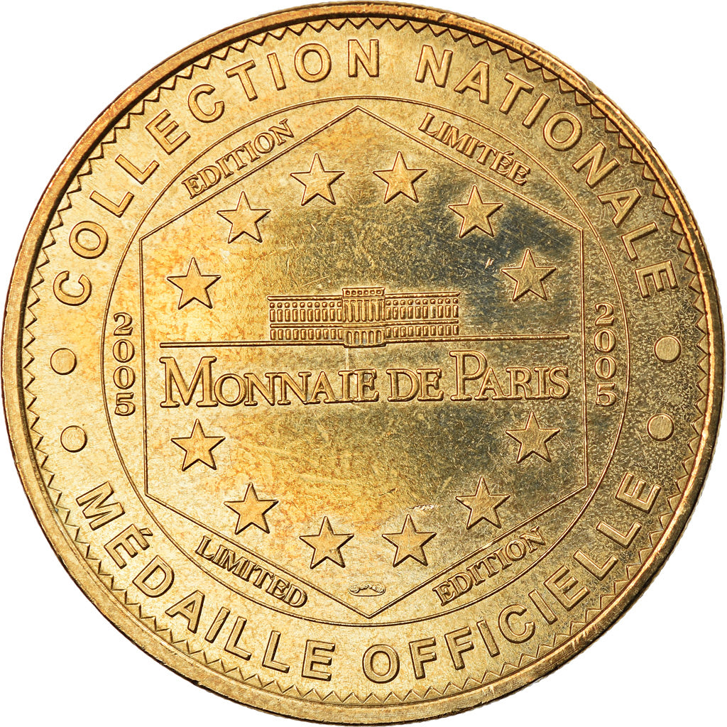 Francia, Token, Jetón turístico, 17/ Zoo de la Palmyre - Gorille, Arts &