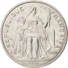 NEW CALEDONIA, 2 Francs, 2006, Paris, KM #14, AU(55-58), Aluminum, 27, 2.23
