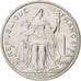 NEW CALEDONIA, 2 Francs, 2006, Paris, KM #14, AU(55-58), Aluminum, 27, 2.23