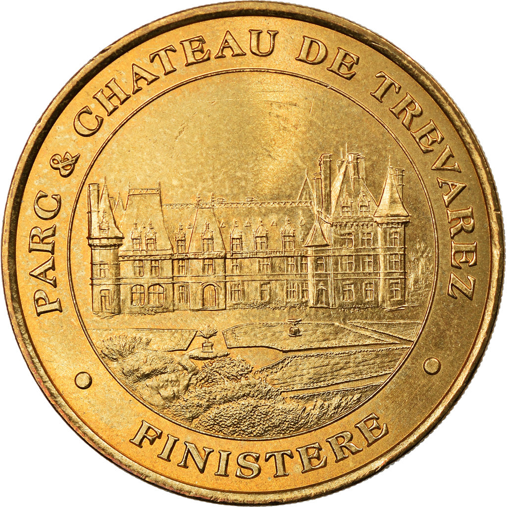 Francia, Token, Jetón turístico, Saint-Goazec - Trévarez, Arts & Culture