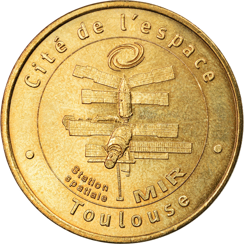 Francja, Token, Żeton turystyczny, Toulouse - Cité de l'Espace n°2, Sztuka i