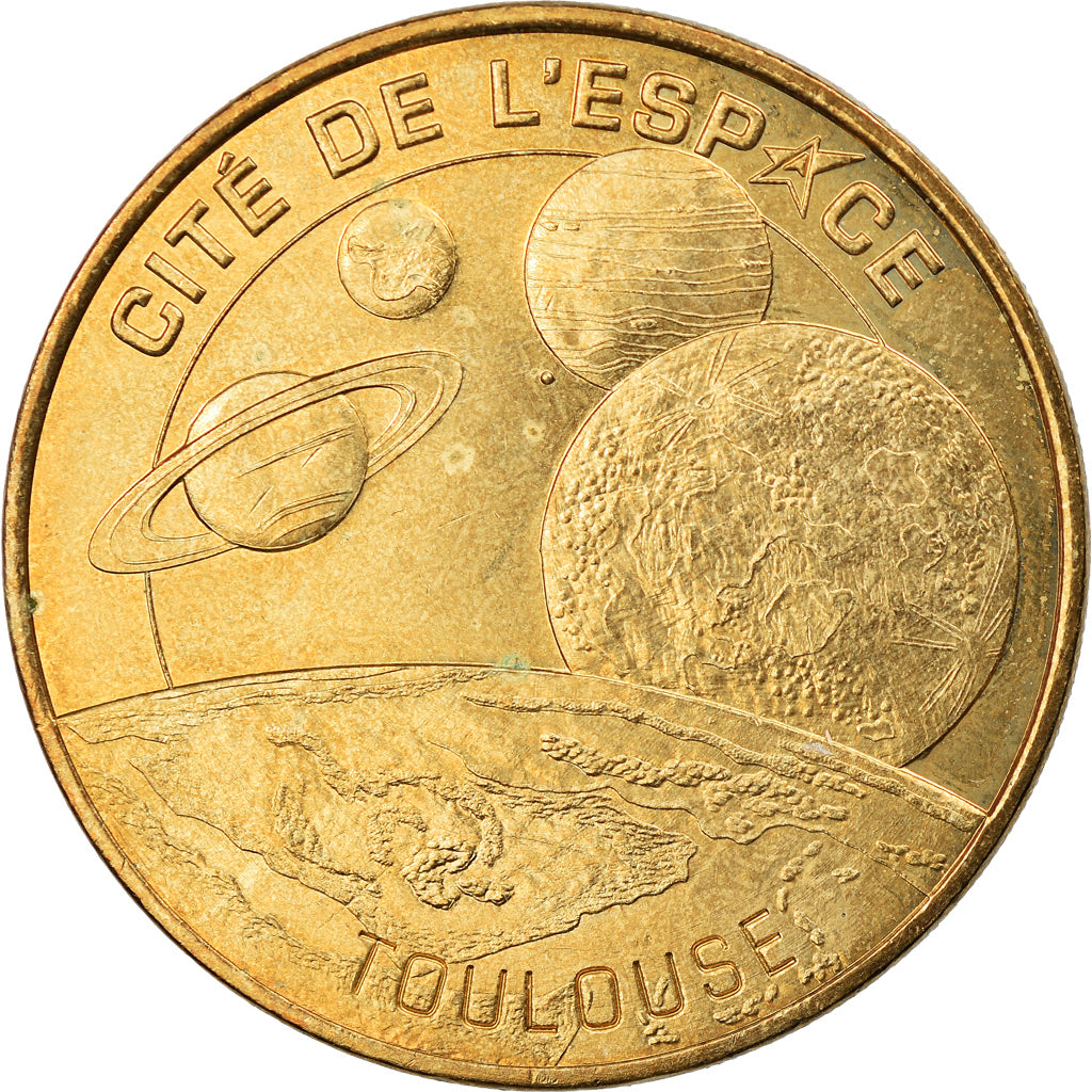France, Token, Touristic token, Toulouse - Cité de l'Espace n°3, Arts &