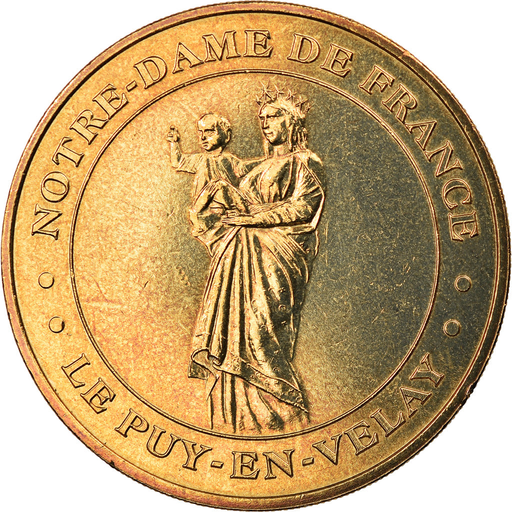 Frankreich, Token, Touristic token, Le Puy-en-Velay - Statue de Notre Dame, Arts