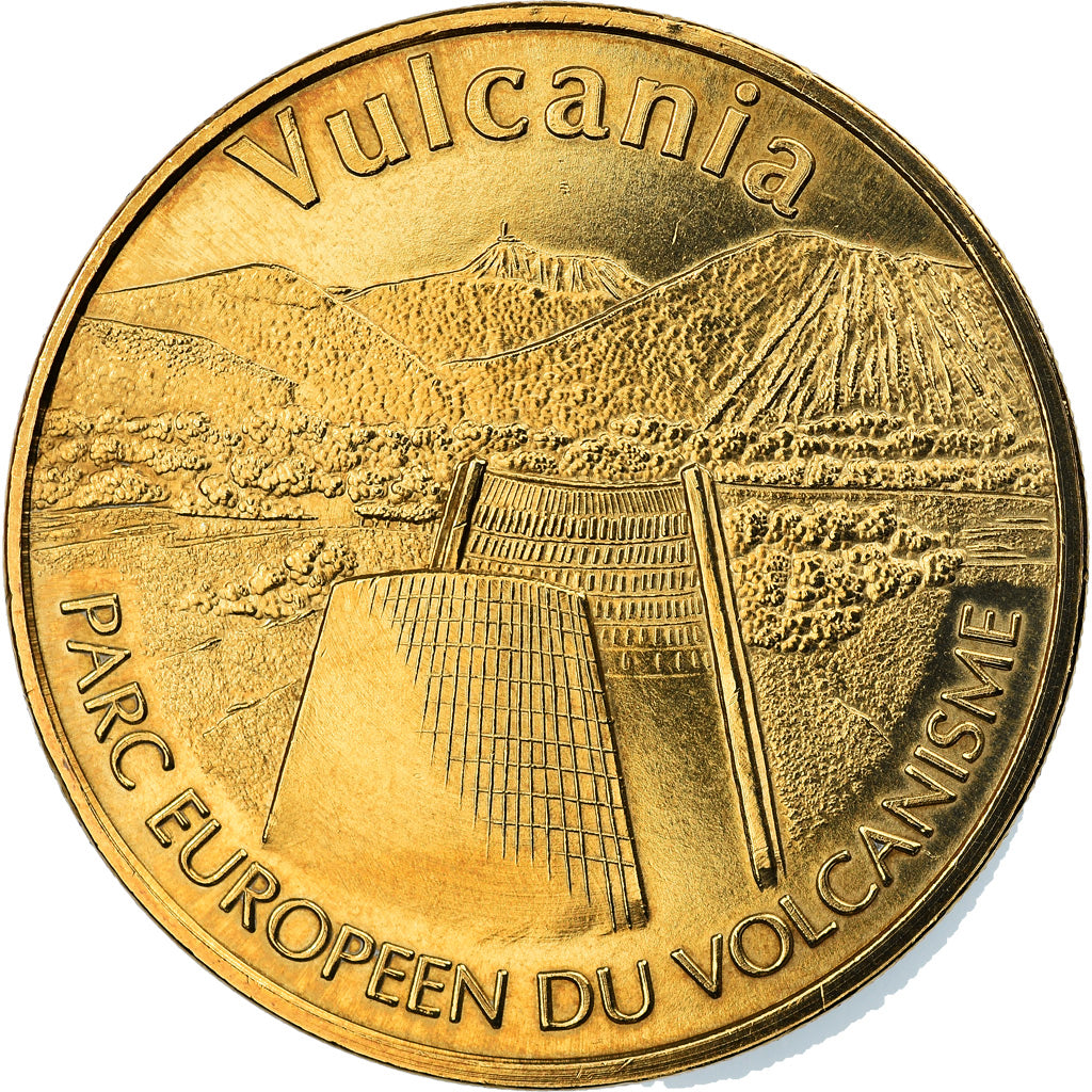 Francia, Token, Jetón turístico, Saint-Ours-Les-Roches - Vulcania n°2, Arts &