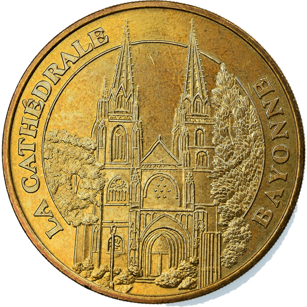 Francia, Token, Jetón turístico, 64/ Cathédrale de Bayonne, Arts & Culture