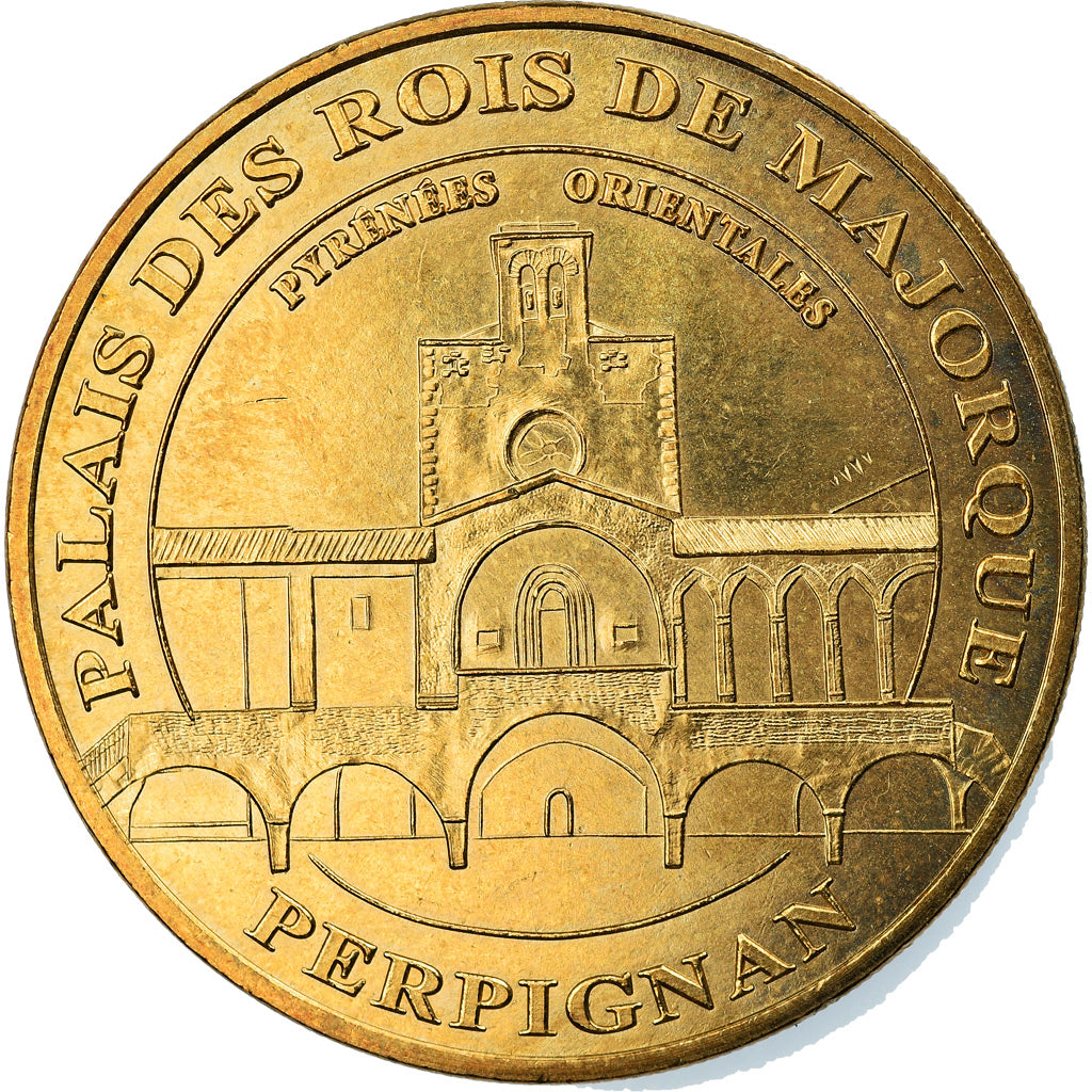 França, Token, Token turístico, 66/ Palais des Rois de Majorque - Perpignan