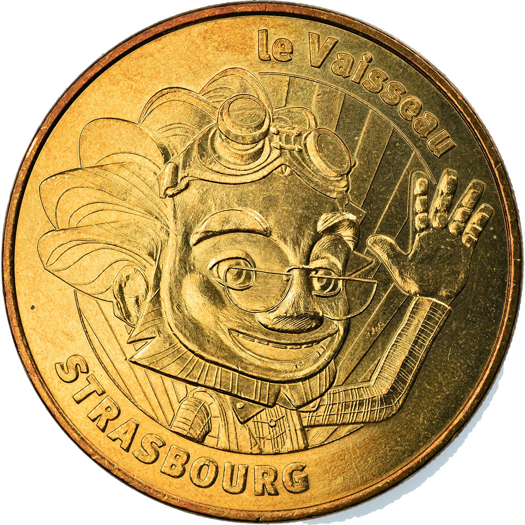 Francia, Token, Jetón turístico, Strasbourg - Le vaisseau n°3, Arts &