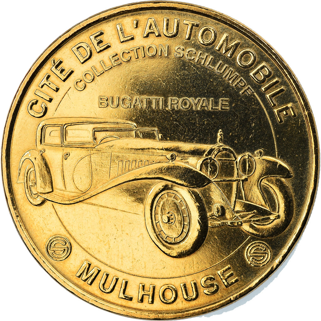Francia, Token, Jetón turístico, Mulhouse - Musée de l'automobile n°4, Arts