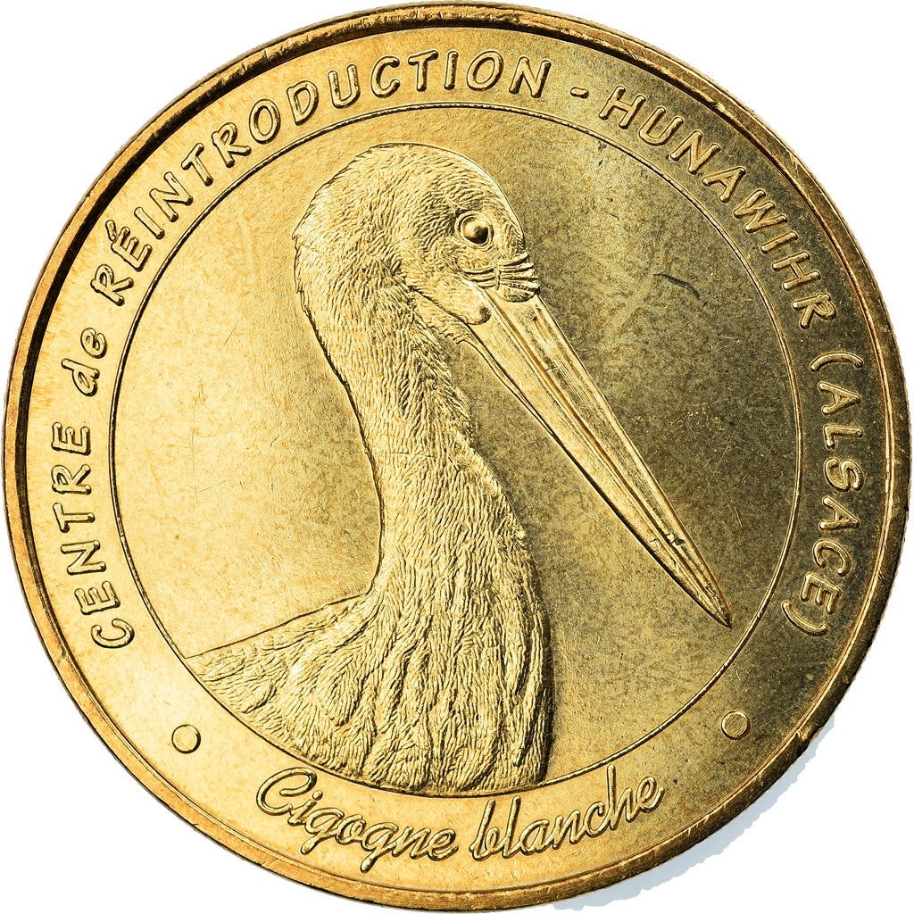 Francia, Token, Jetón turístico, Hunawihr - Centre de reproduction n°5, Arts