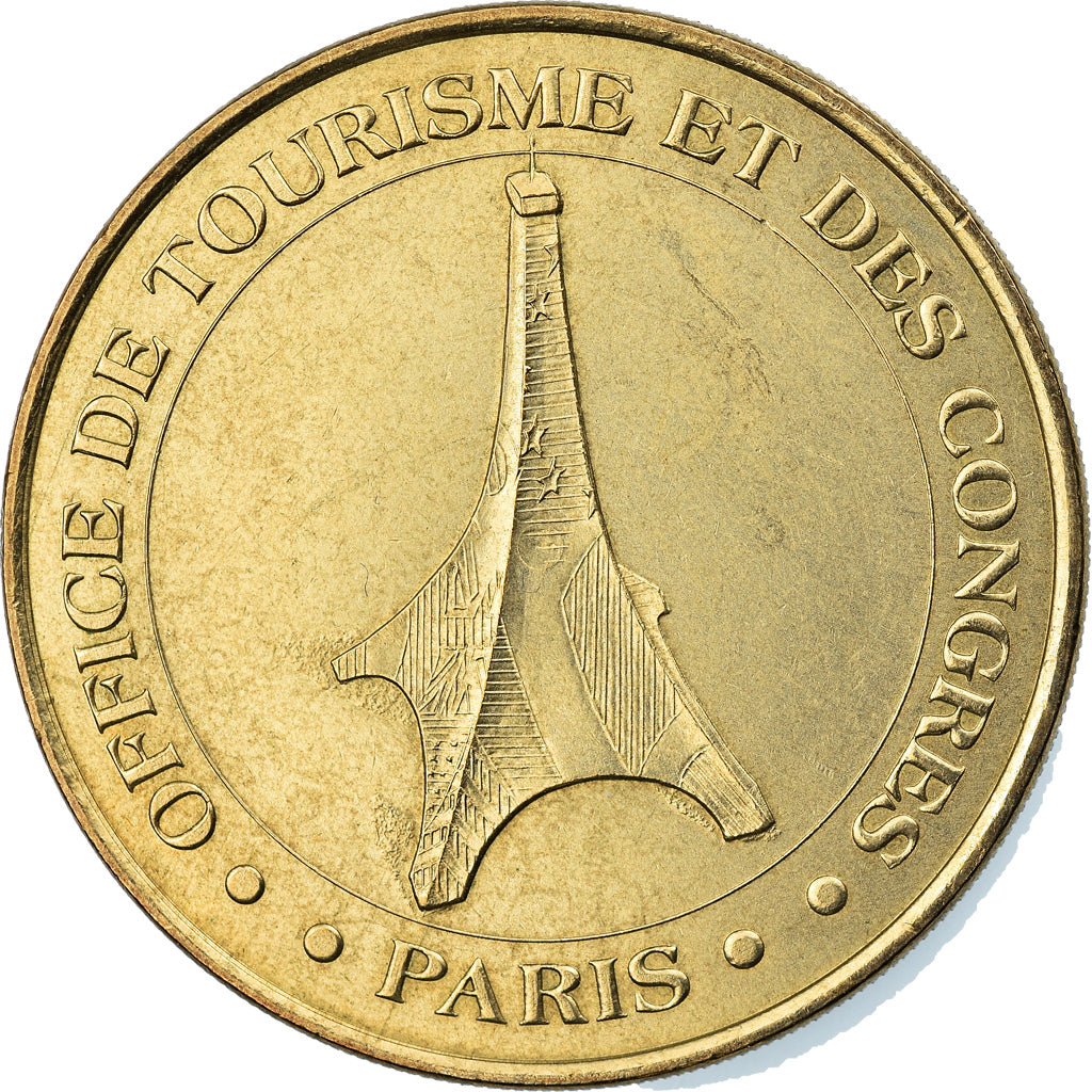 Francia, Token, Jetón turístico, Paris - Office du Tourisme et des congrès -