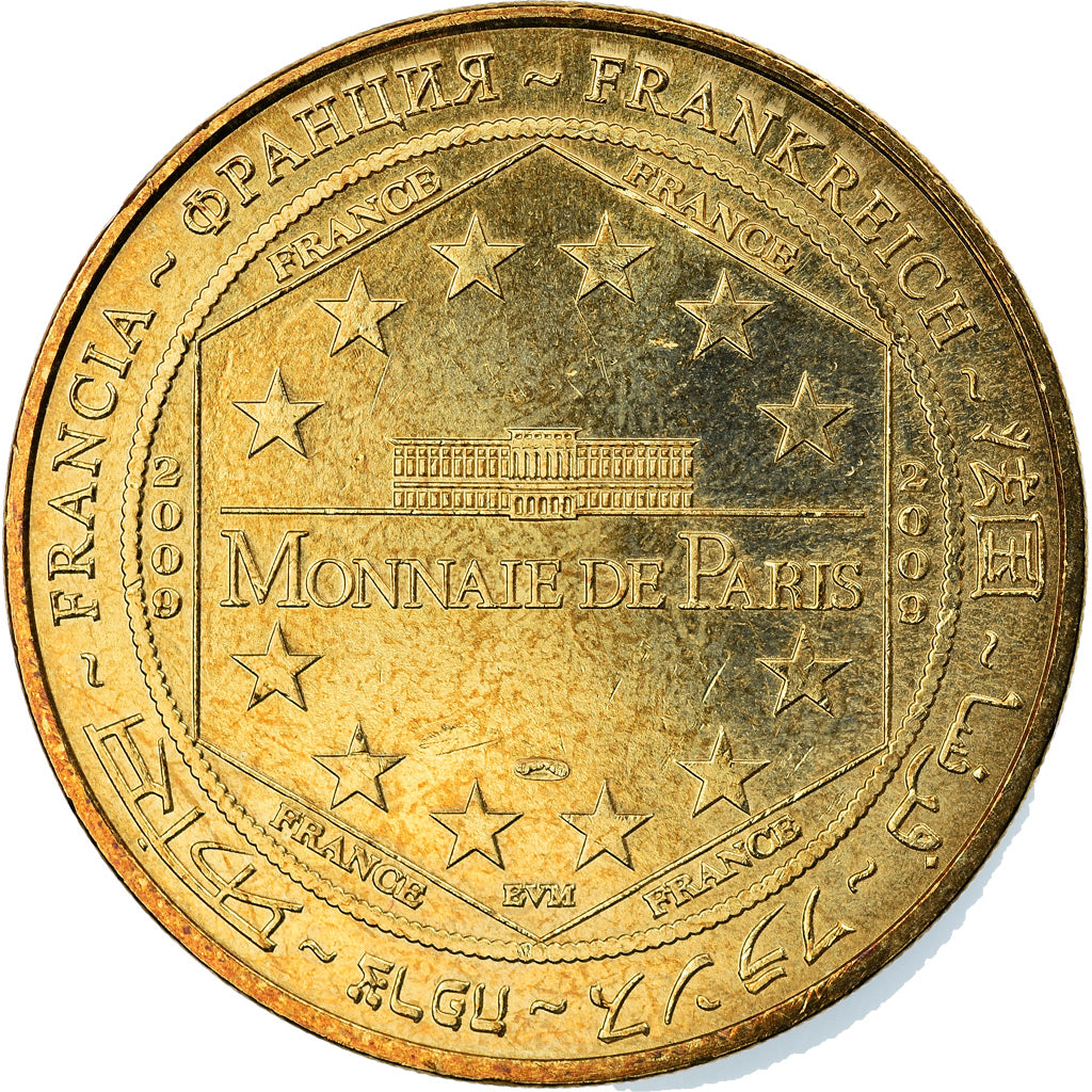Francia, Token, Jetón turístico, Paris - Les amis de l'Euro - 10 ans de
