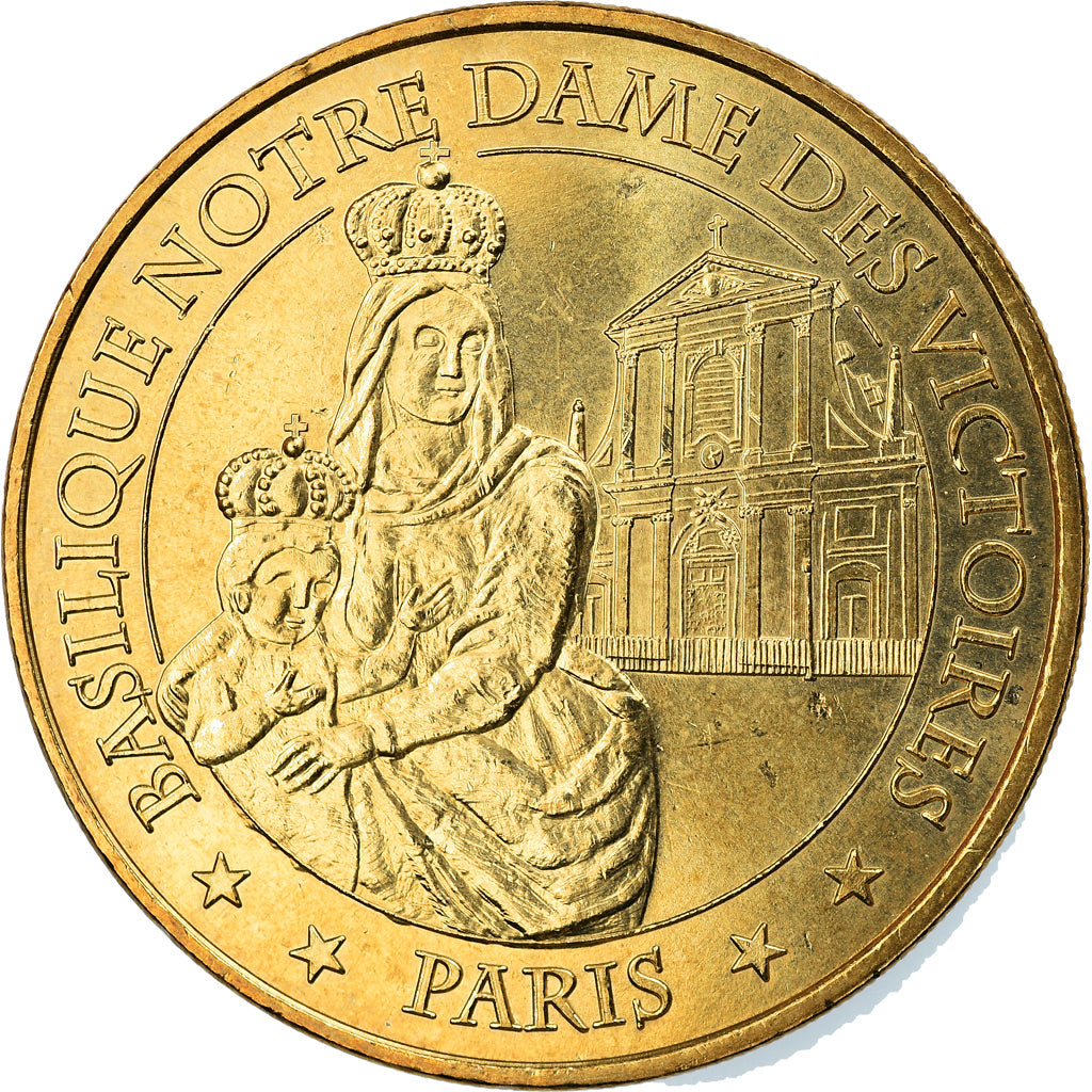 France, Token, Touristic token, Paris - Basilique Notre Dame des Victoires, Arts