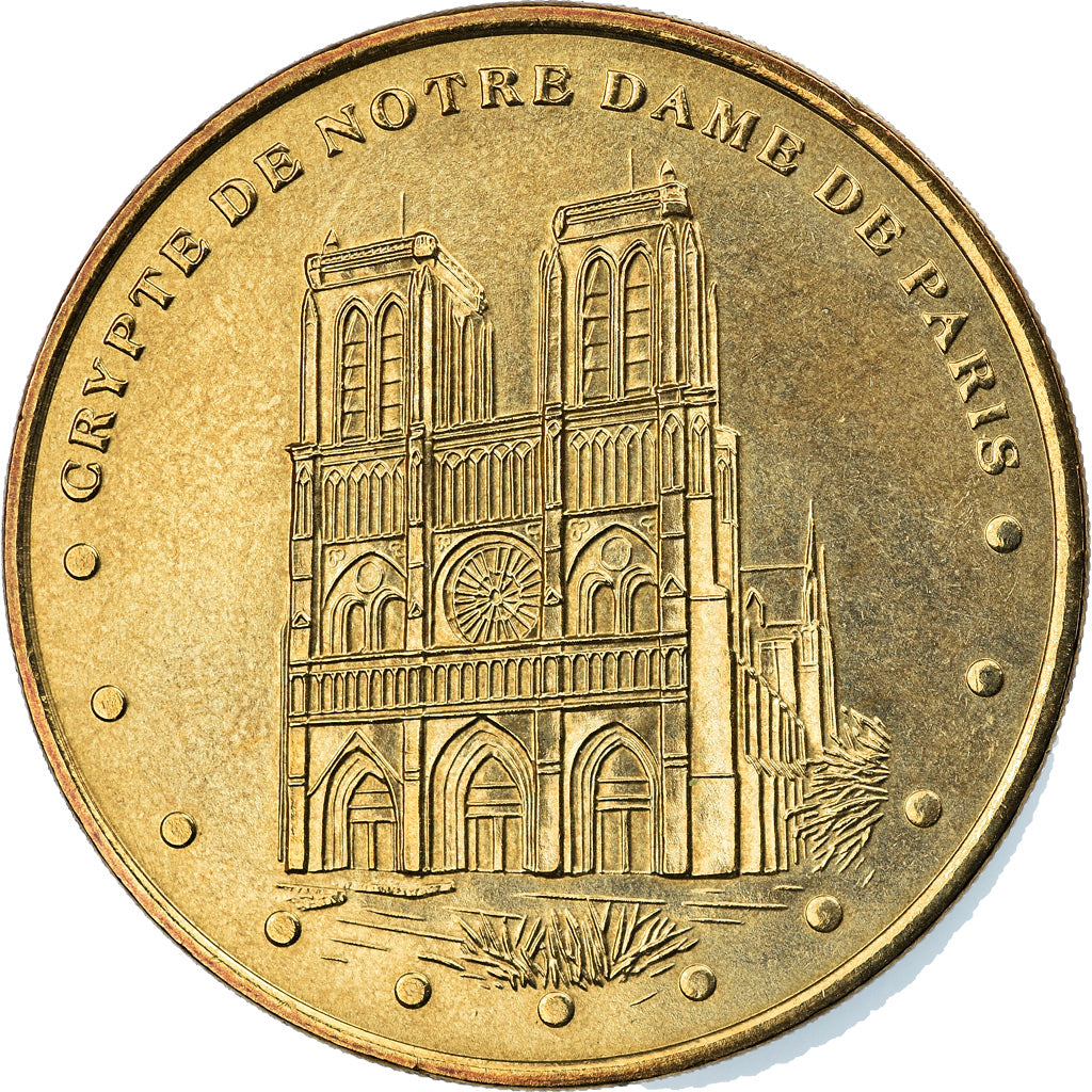 France, Token, Touristic token, Paris - Crypte de Notre-Dame de Paris n°2, Arts
