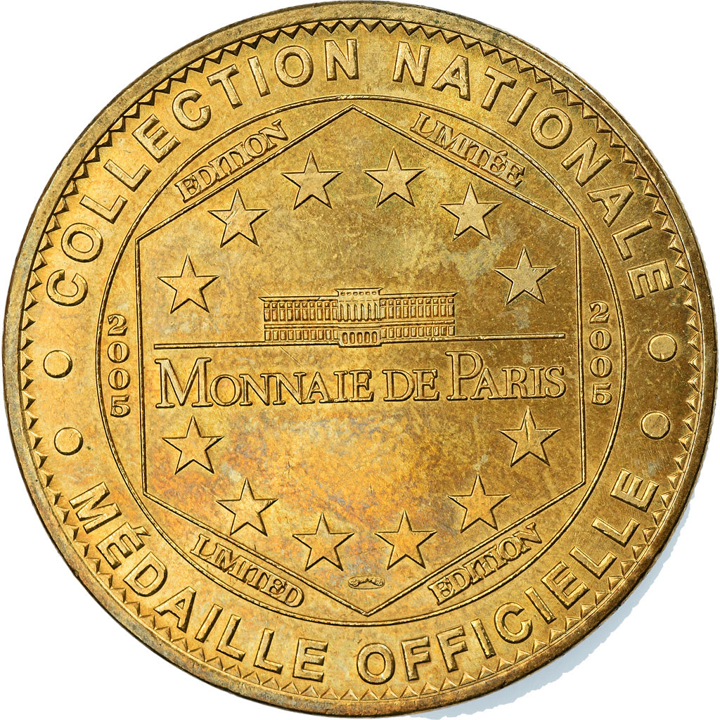 Francia, Token, Jetón turístico, 75/ Paris - Panthéon, Arts & Culture, 2004