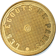 France, Token, Touristic token, Paris - Les égouts n°3, Arts & Culture, 2009
