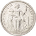 Coin, French Polynesia, Franc, 1986, AU(50-53), Aluminum, KM:11, Lecompte:14