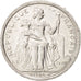 Monnaie, French Polynesia, Franc, 1986, TTB+, Aluminium, KM:11, Lecompte:14